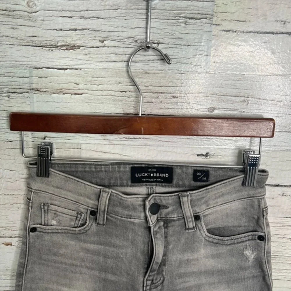 Lucky brand Ava skinny  gray size 24 jeans - Picture 9 of 9